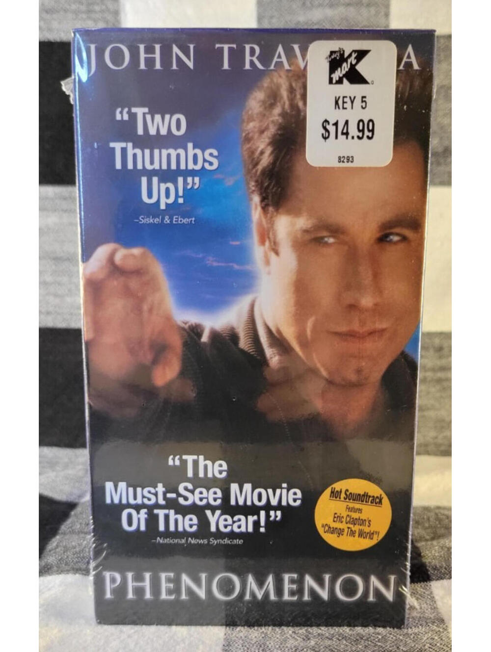 FACTORY SEALED VHS Phenomenon 1996 Movie John Travolta, Forest Whitaker